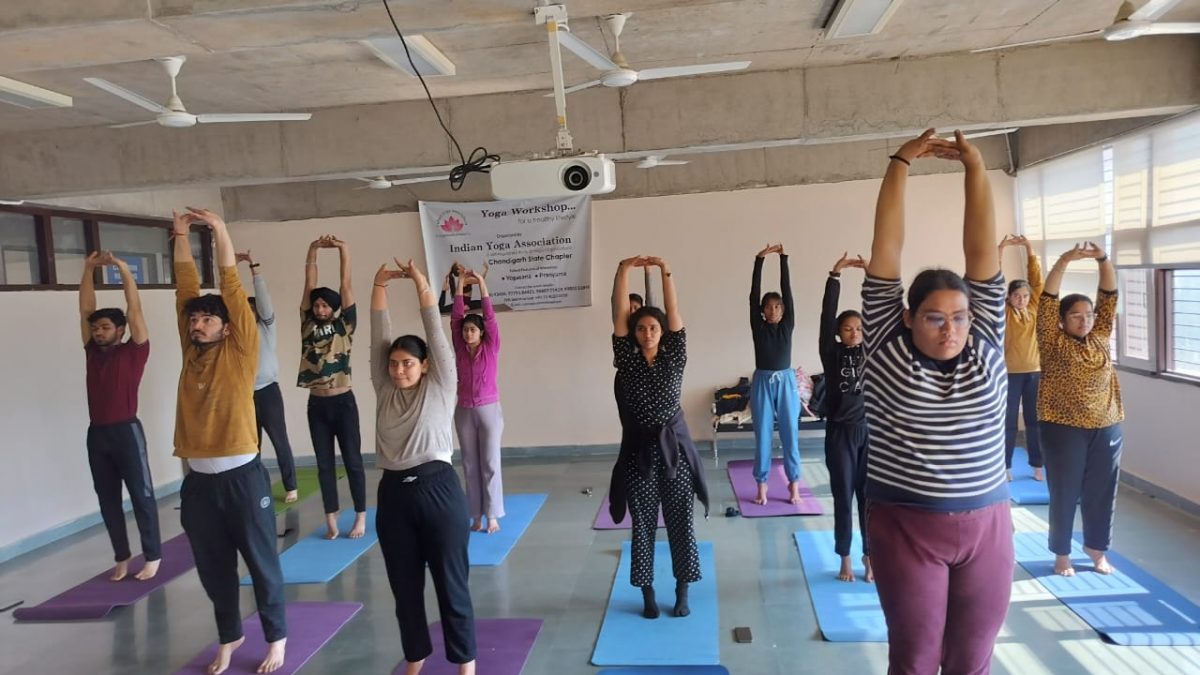 Chandigarh SCC organizes  Yoga Camp