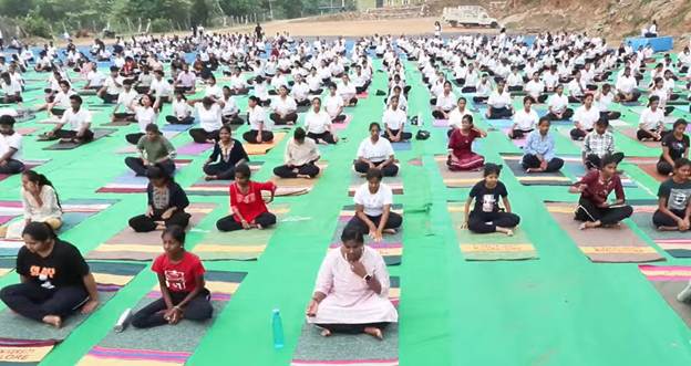 Common Yoga Protocol classes organized by TNSCC ahead on IDY 2026