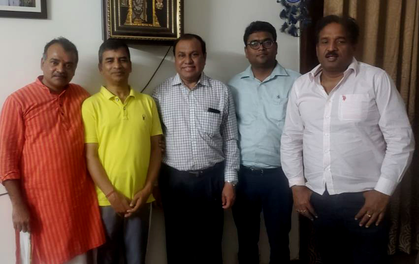 Team IYA meets Dr Raghavendra Rao and Sri R Subrahmanyam