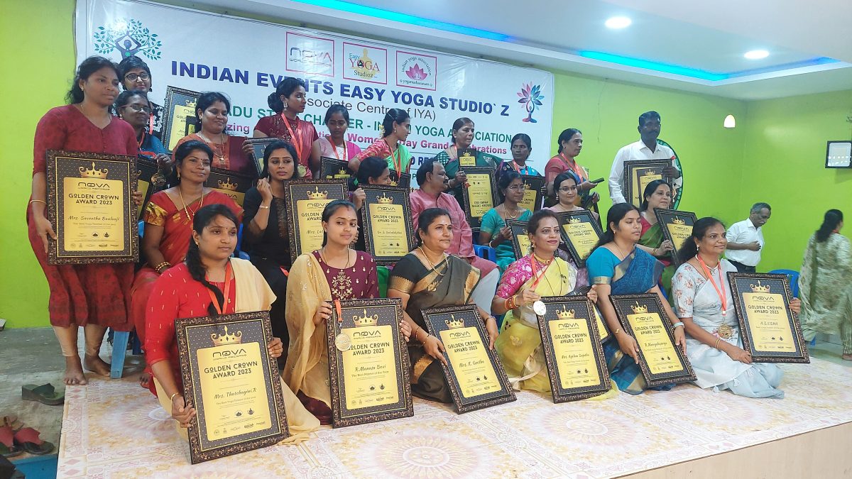 Tamil Nadu SCC with Easy Yoga Studioz celebrates Women’s Day