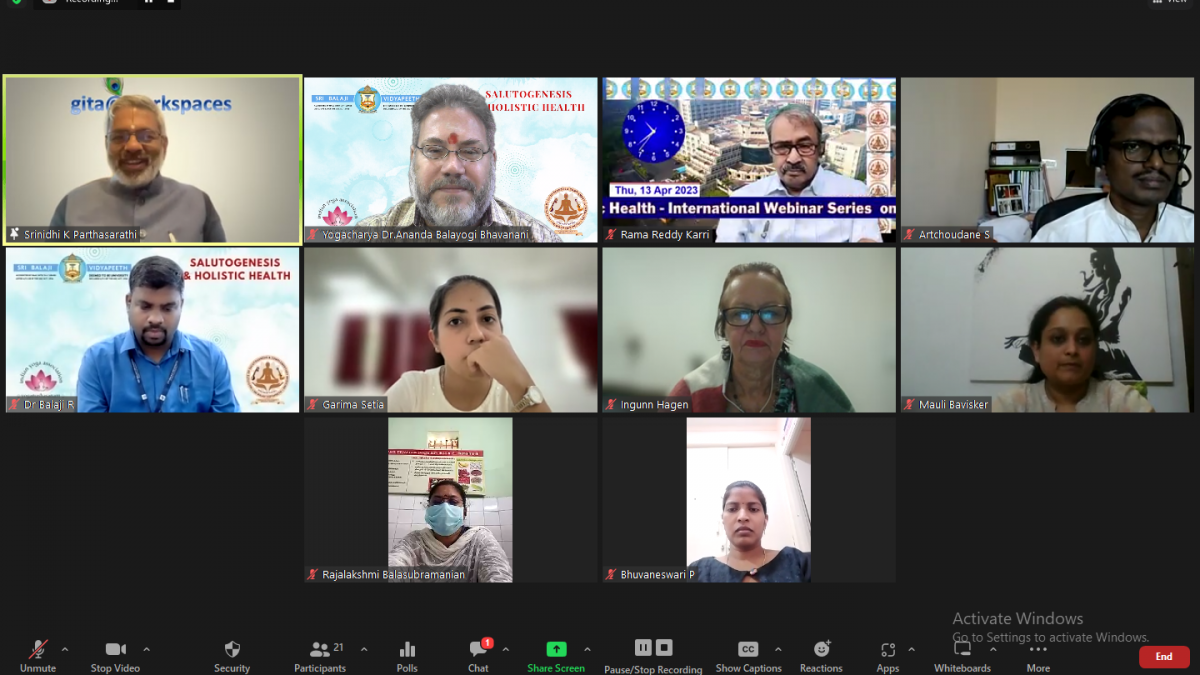 ISCM with Puducherry SCC  organises International Webinar Series