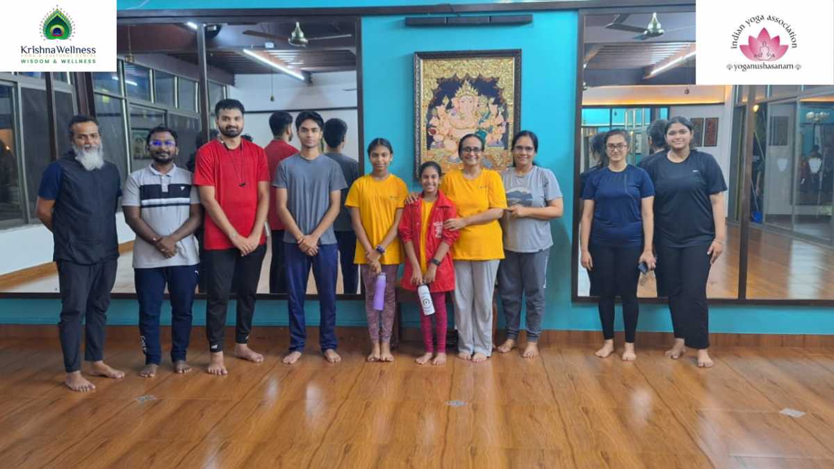 Krishna Wellness Yoga Centre immerses in celebrations