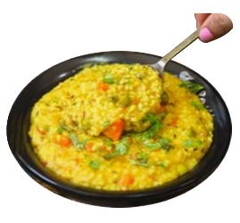 Dalia Khichdi – The Nourishing Ashram Staple