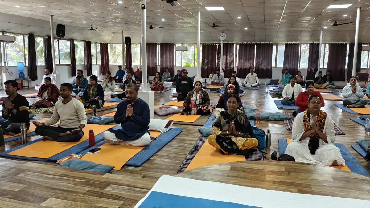 Gujarat SCC & Bihar SCC unite for yoga exchange at Bodhgaya